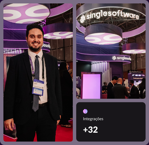 Stand Single Software em evento de iGaming